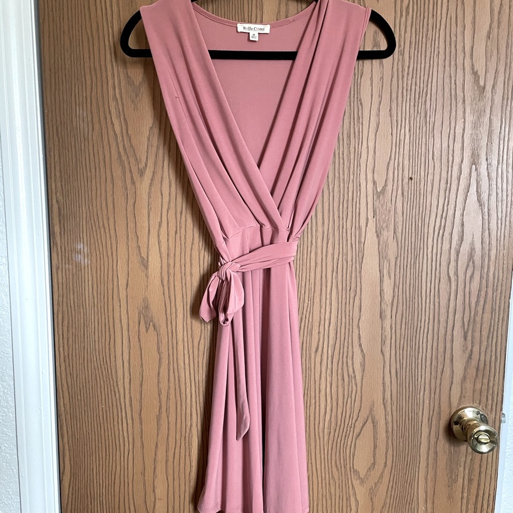 Pink Mini Swing Dress